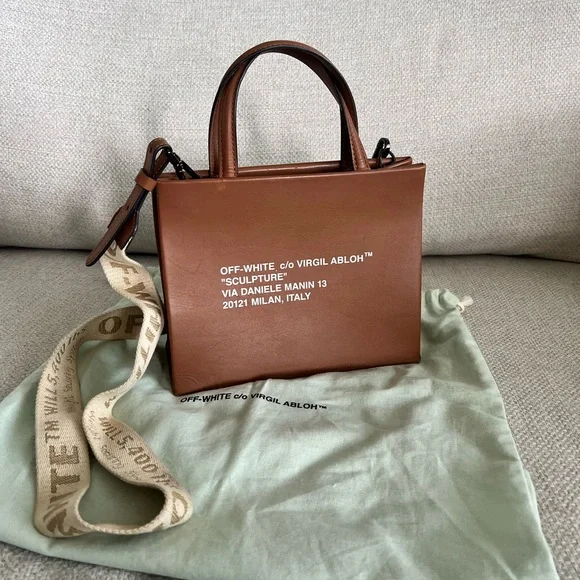 Off white bag poshmark hotsell